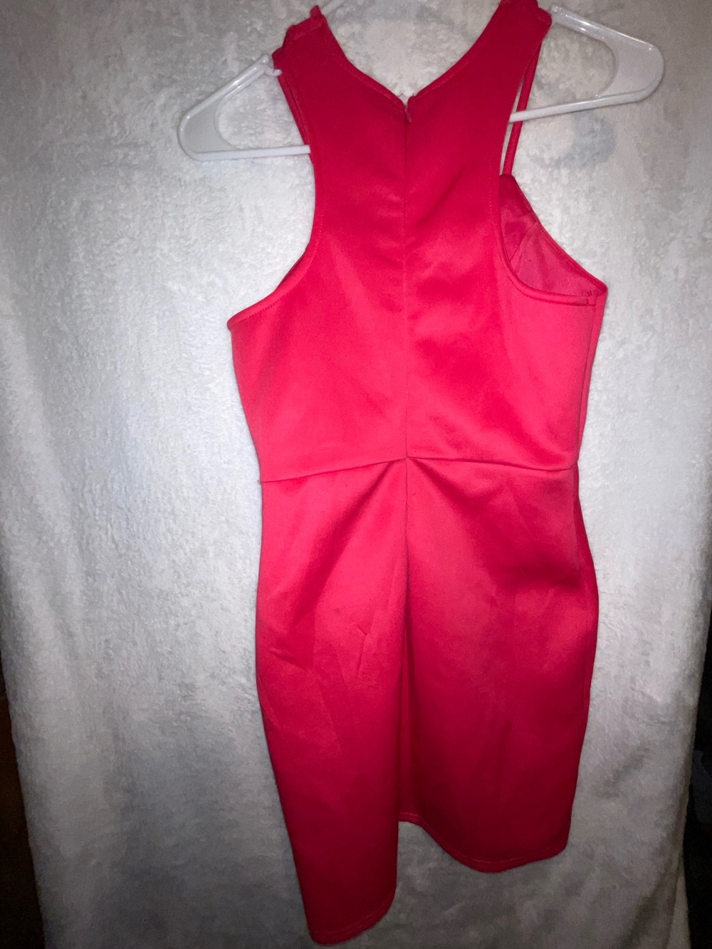 Foreign Exchange Hot Pink Sleeveless Mini Dress